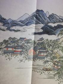 据韦力珍藏原大原色仿真影印200部，三函12册，《鸿雪因缘图记》敷彩本，逐一编号，附收藏证书。本书为第200号。