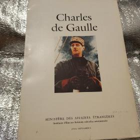 Charles de Gaulle 法文原版（戴高乐将军，活页全24张）