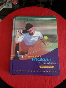 Contemporary Precalculus Through Application Second Edition 正版现货，书边角轻微磨损！书内有划线！