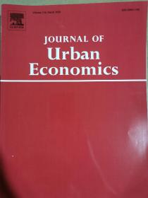 多期可选 Journal of urban economics 2020-2023年英文版 单本价