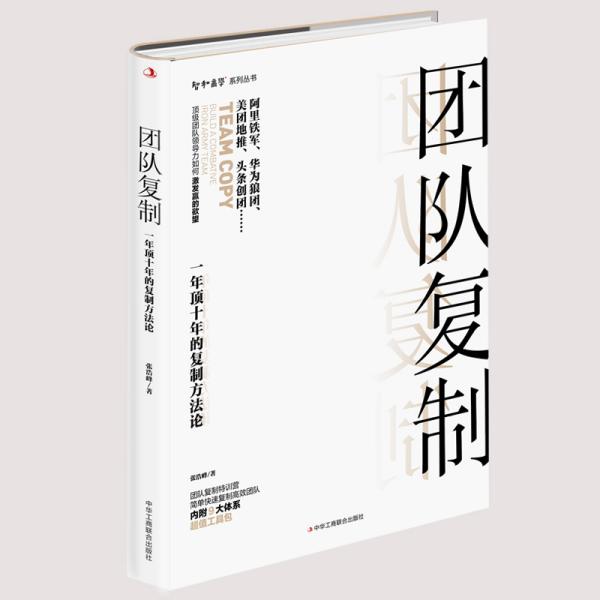 （经济）团队复制——一年顶十年的复制方法论（塑封）