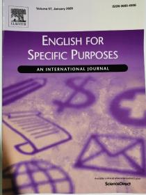 单期可选 English for specific purposes 2019-2020年往期杂志英文版 单本价