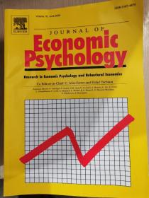 单期可选 journal of economic psychology 2018-2020年往期杂志英文版 单本价