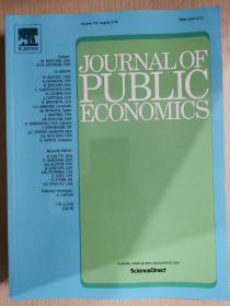 journal of public economics 2019年8月 英文版