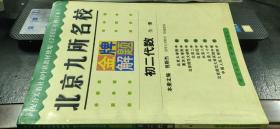 北京九所名校金牌解题 2002修订本 初二代数 全一册（有答案解析）