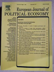 European journal of political economy  2017年12月 英文版