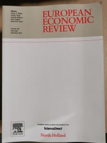 European economic review 2020年5月 英文版