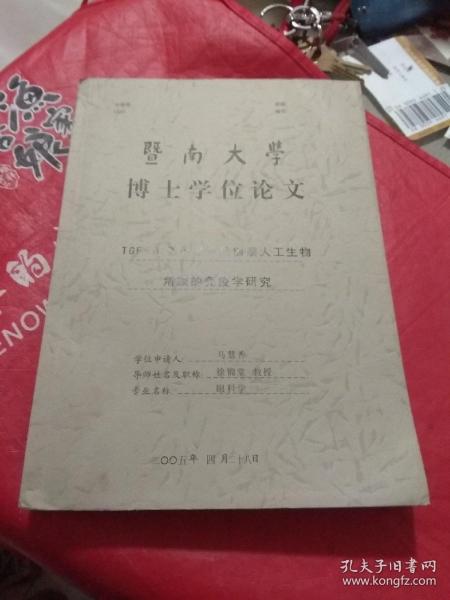 TGF-B1  基因修复后板层人工生物角膜的免疫学研究