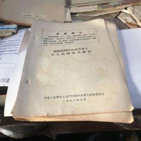 1968年冶金工业部大联委 彻底清算自首变节分子王玉清的滔天罪行