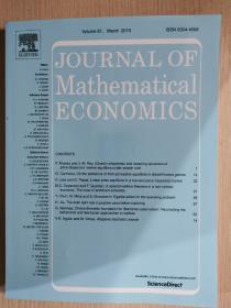 journal of mathematical economics 2019年3月 英文版