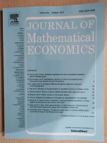 journal of mathematical economics 2019年10月 英文版