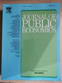 journal of public economics 2019年6月 英文版