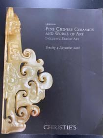 佳士得2008年11月4日伦敦Fine Chinese Ceramics and works of art