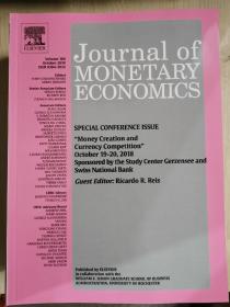 journal of monetary economics 2019年10月 英文版
