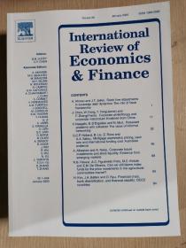 多期可选 international review of economics & finance 国际经济学和金融评论2023年往期英文版单本价