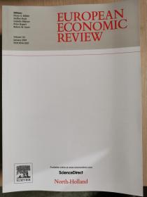 European economic review 2020年1月 英文版