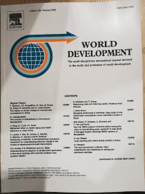 单期可选 world development2019-2020年往期杂志英文版 单本价