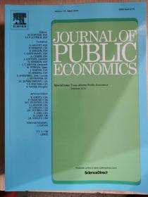 journal of public economics 2019年3月 英文版