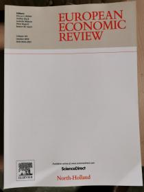 European economic review 2019年10月 英文版