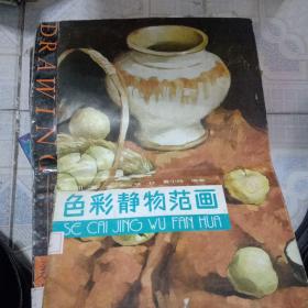 ，色彩静物范画