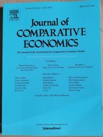journal of comparative economics 2018年6月 英文版