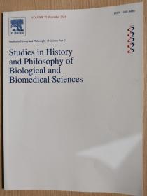 studies in history and philosophy of science 2018年12月 英文版