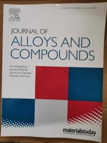 journal of alloys and compounds 2019年10月 英文版
