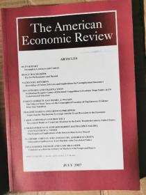 the American economic review 2017年7月 英文版
