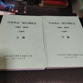 江西省志.统计调查志1991-2010（总篆稿）