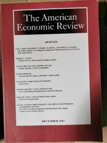the American economic review 2017年12月 英文版