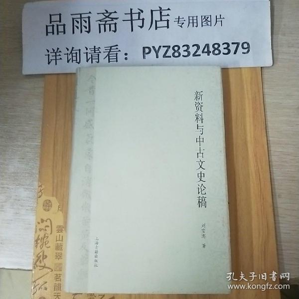 新资料与中古文史论稿（精装）