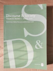 discourse & society 2020年1月 英文版