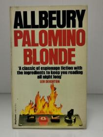 Palomino Blonde by Ted Allbeury（冷战之苏美谍战小说）英文原版书