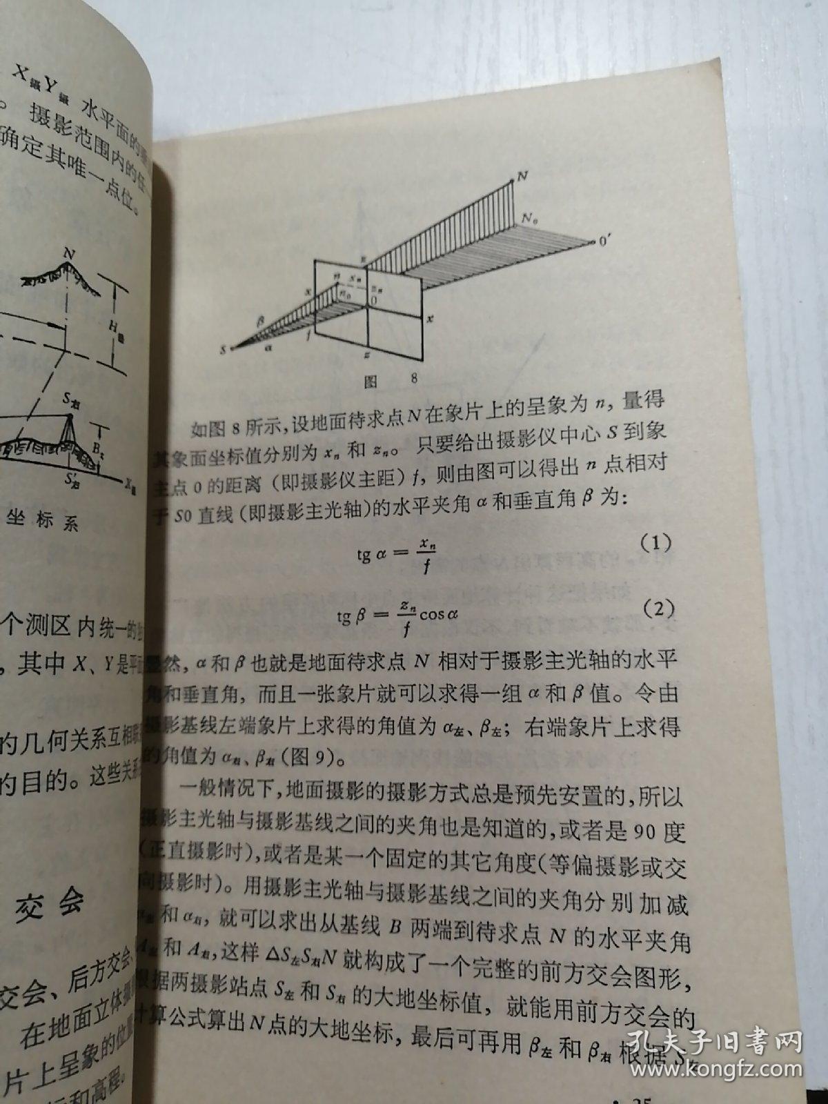 地面立体摄影测量基础及其应用