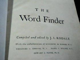 THE Word Finder（精装）英语修词词典