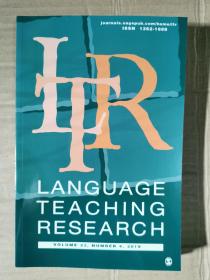 LTR language teaching research 2019年volume 23 number 4