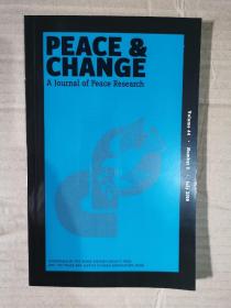 peace & change a journal of peace research 2019年7月英文版