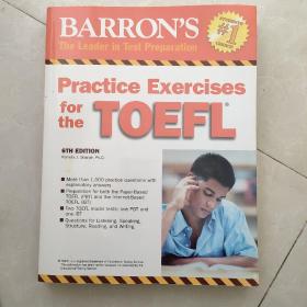 BARRON'S    Practice  Exercises for the TOEFL