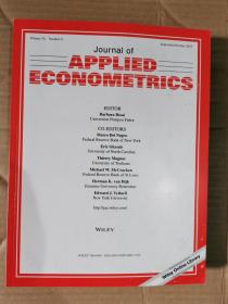 journal of applied econometrics 2019年9-10月 英文版