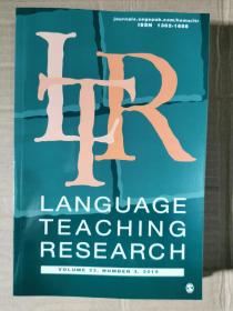 LTR language teaching research 2019年volume 23 number 3