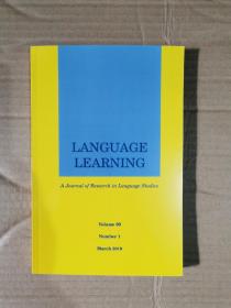 language learning 2019年3月英文版