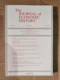 The journal of economic history 2018年3月英文版