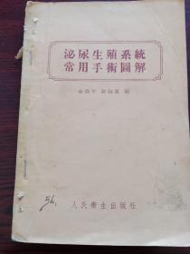 泌尿生殖系统常用手术图解。俞尧平，谢陶瀛。人民卫生出版社。