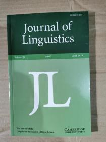 journal of linguistics 2019年4月 英文版