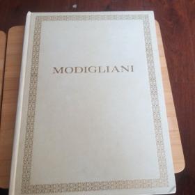 Modigliani. Notices de Georges Boudaille《莫迪利安尼画集》法文原版 手工贴画  十二开