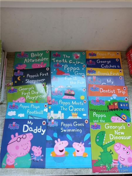 Peppa Pig 小猪佩奇故事书【18本合售】