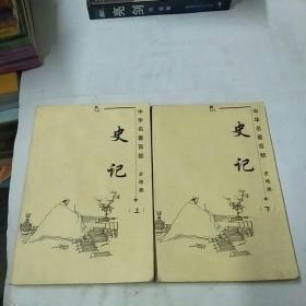 中华名著百部。史地类。史记(上下）