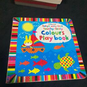 Babys Very First Touchy-Feely Colours Play Book【24开】