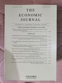 the economic journal 2019年10月 英文版