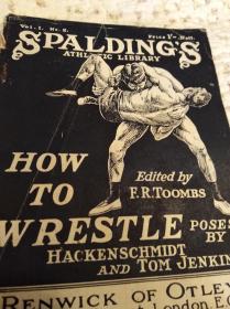 How to wrestle  摔角法   40年代版